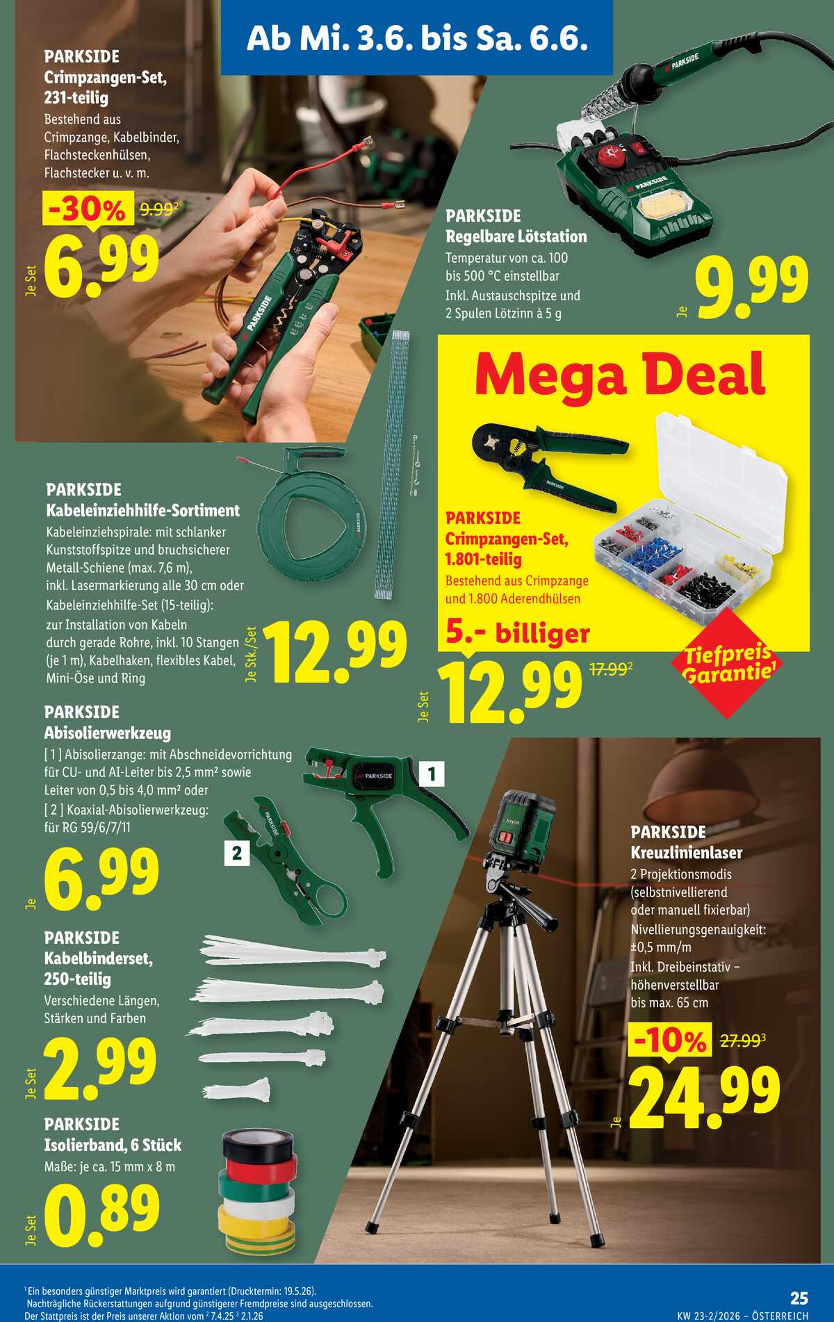 Leták Lidl Rakousko 3.6.-10.6.2026 strana 29