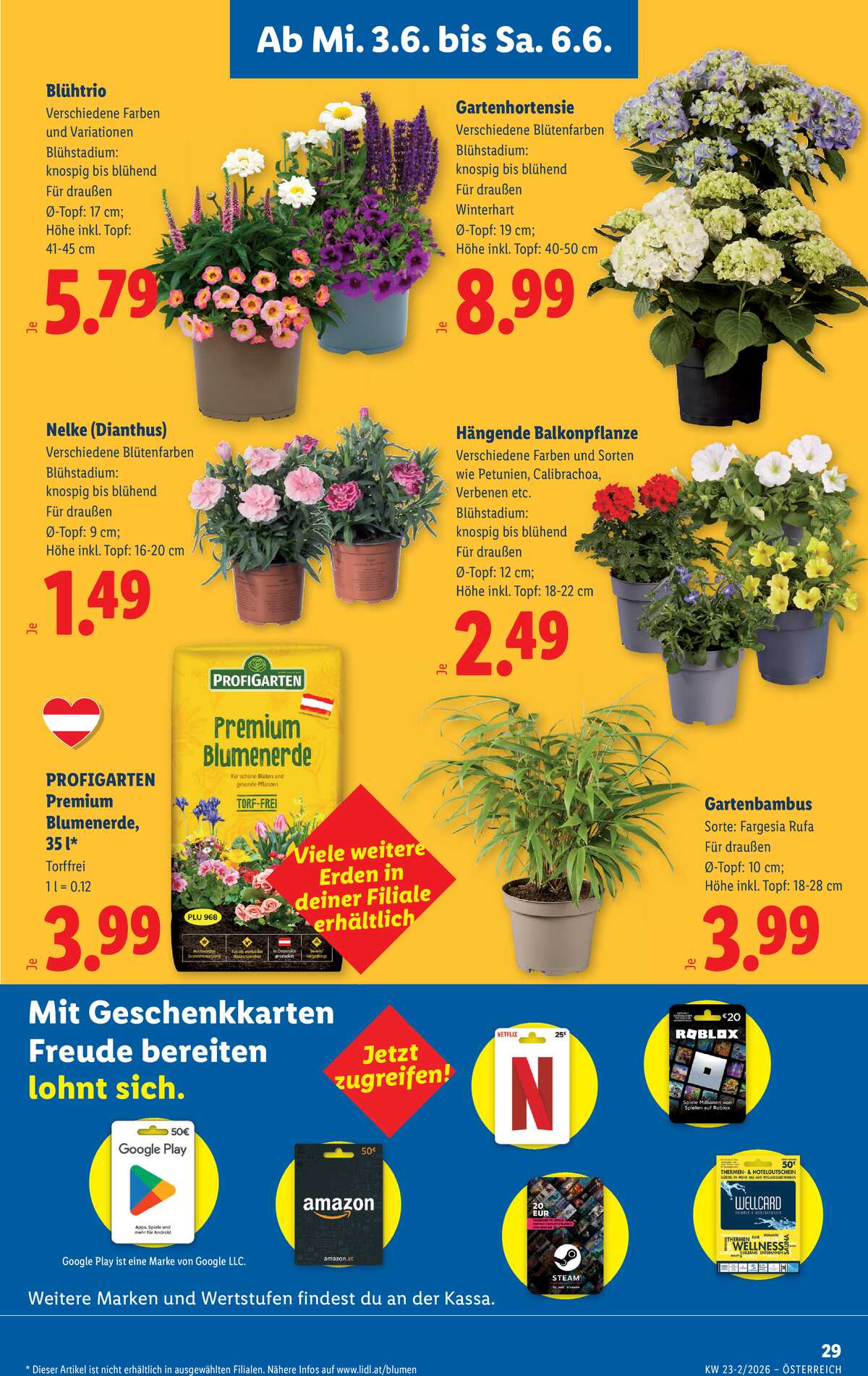 Leták Lidl Rakousko 3.6.-10.6.2026 strana 33
