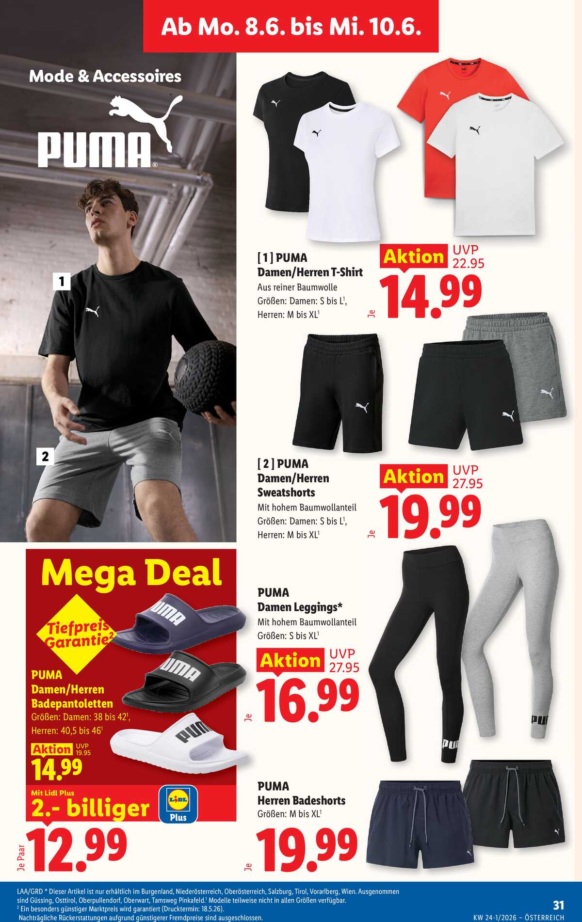 Leták Lidl Rakousko 3.6.-10.6.2026 strana 36