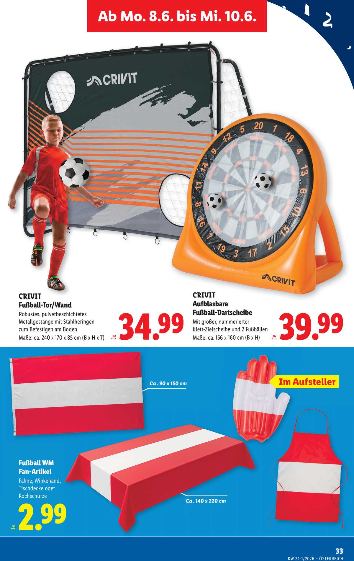 Leták Lidl Rakousko 3.6.-10.6.2026 strana 38