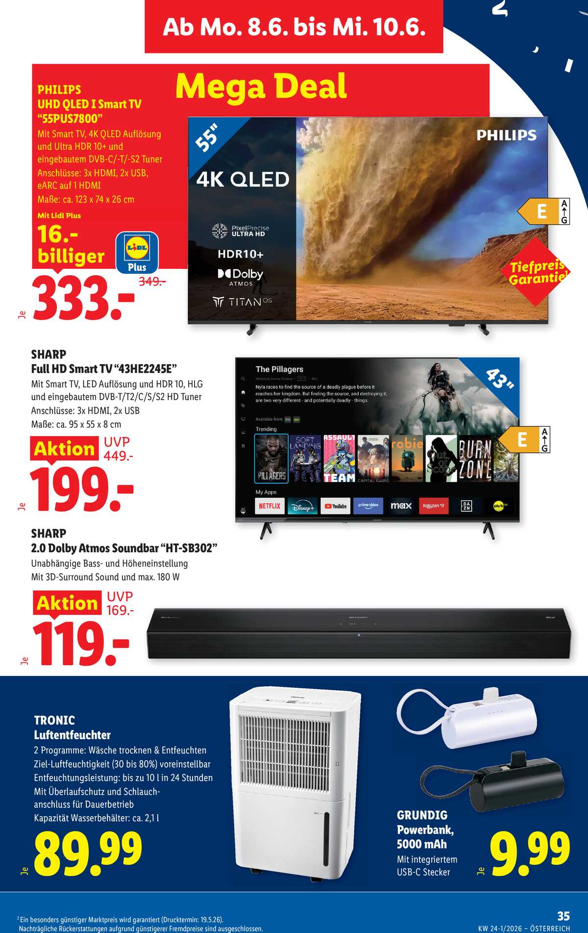 Leták Lidl Rakousko 3.6.-10.6.2026 strana 40