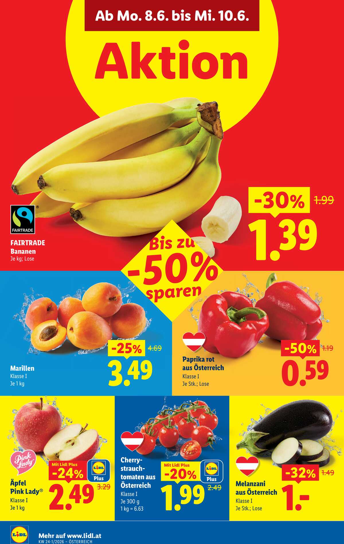 Leták Lidl Rakousko 3.6.-10.6.2026 strana 43