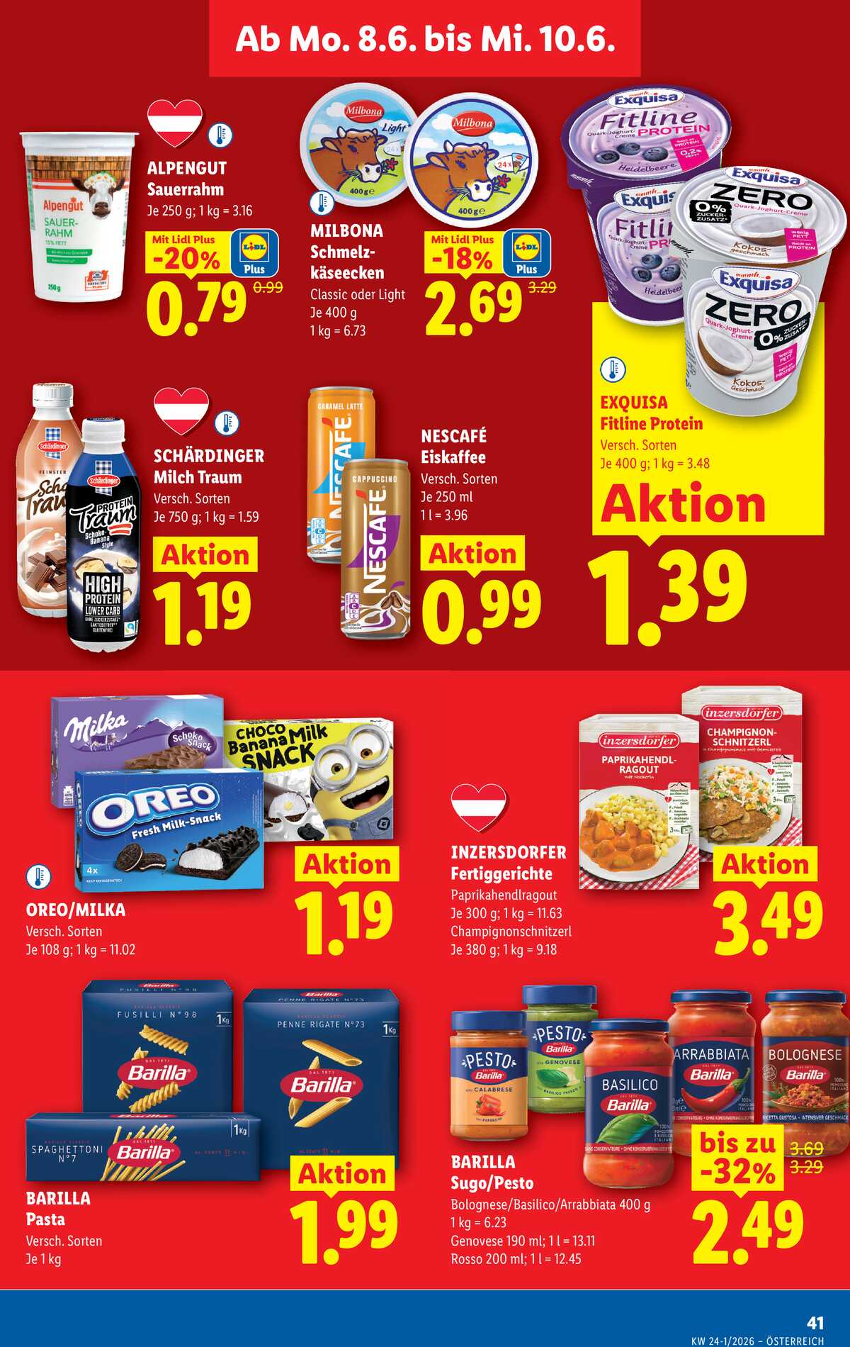 Leták Lidl Rakousko 3.6.-10.6.2026 strana 46
