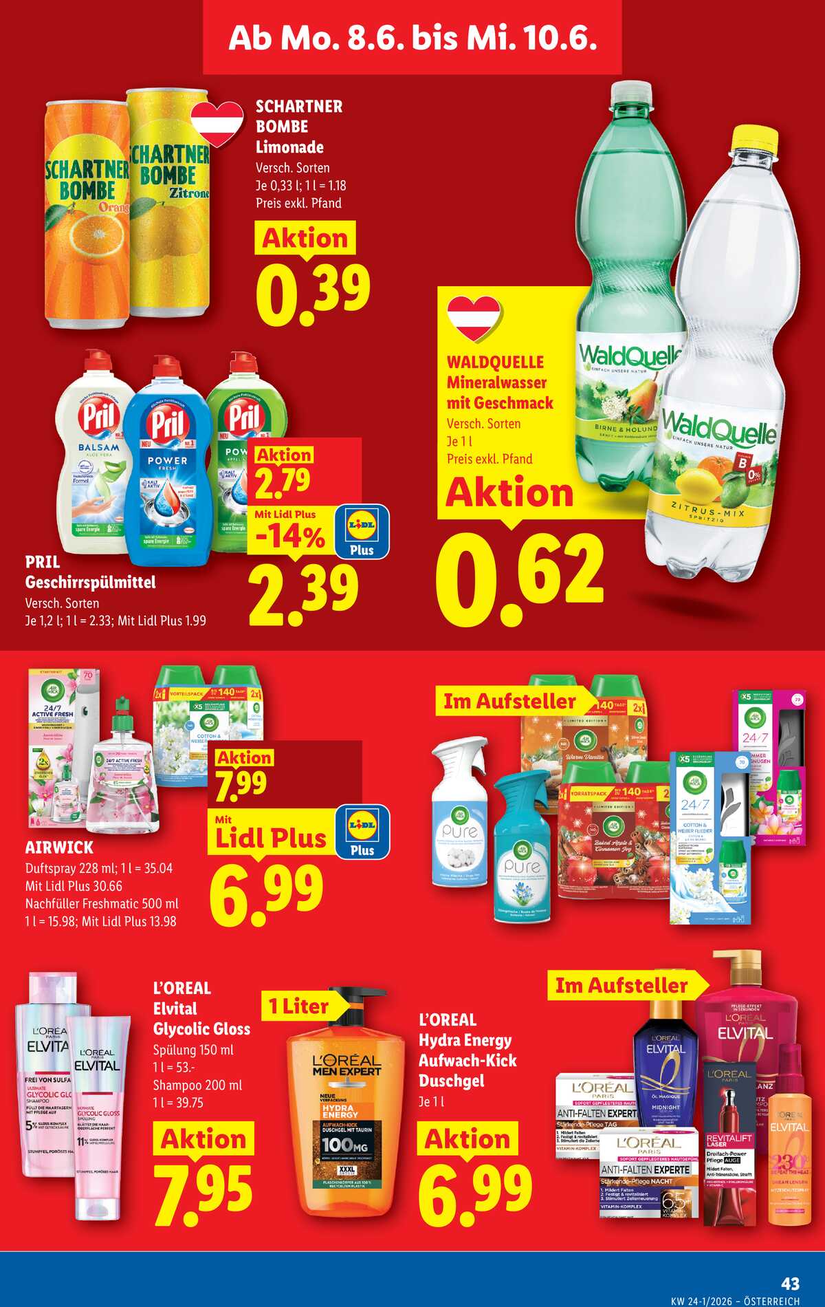 Leták Lidl Rakousko 3.6.-10.6.2026 strana 48