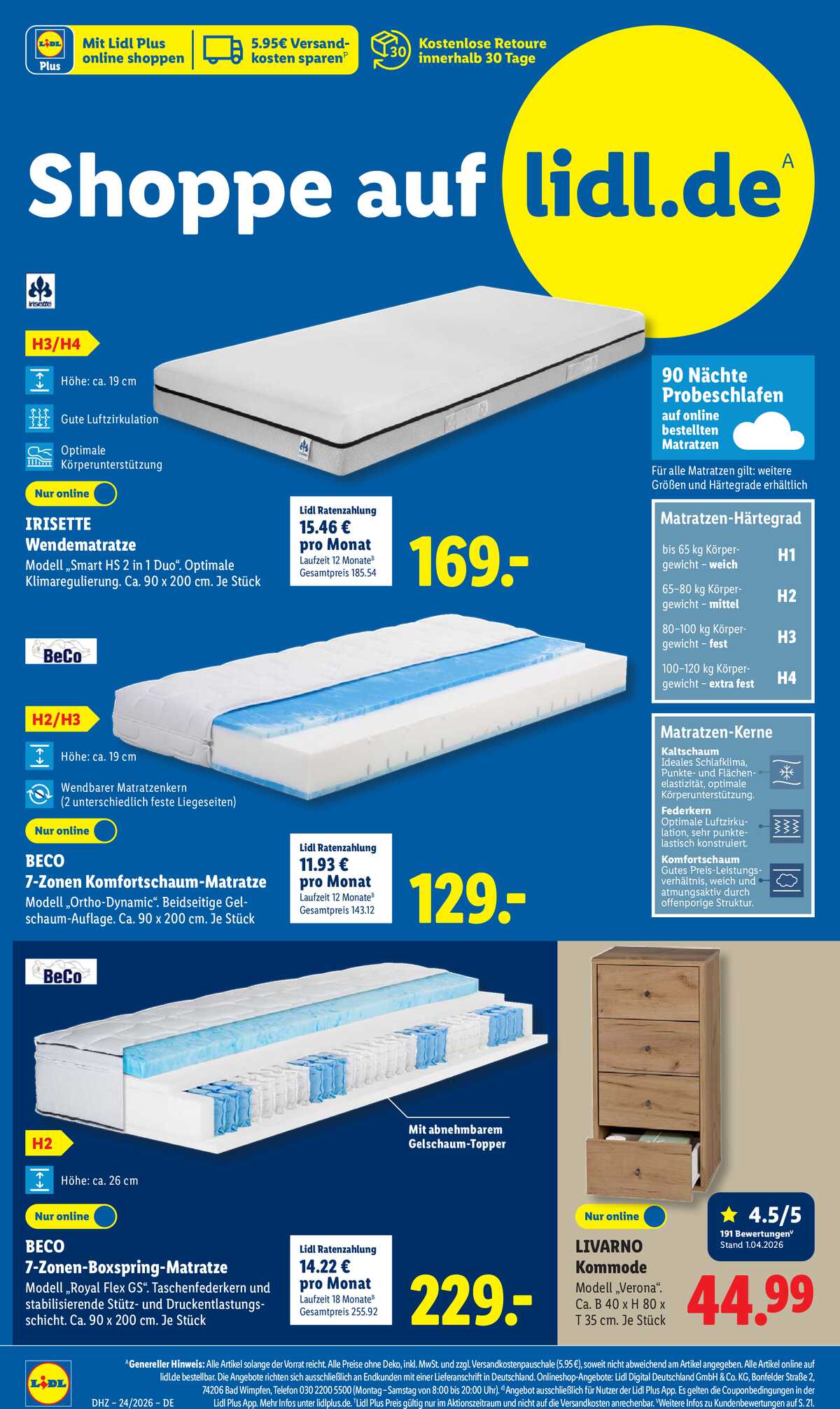Leták Lidl Německo 8.6.-13.6.2026 strana 10