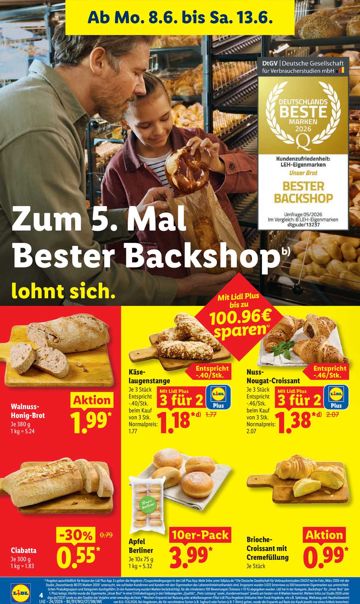 Leták Lidl Německo 8.6.-13.6.2026 strana 12