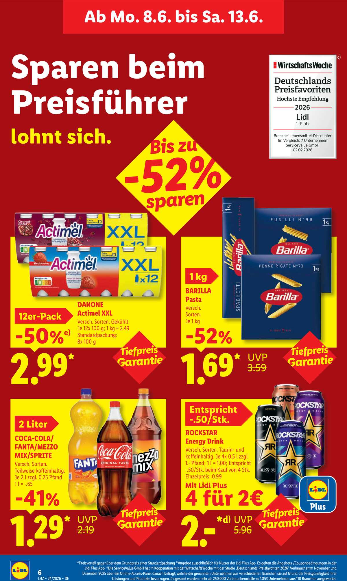 Leták Lidl Německo 8.6.-13.6.2026 strana 14
