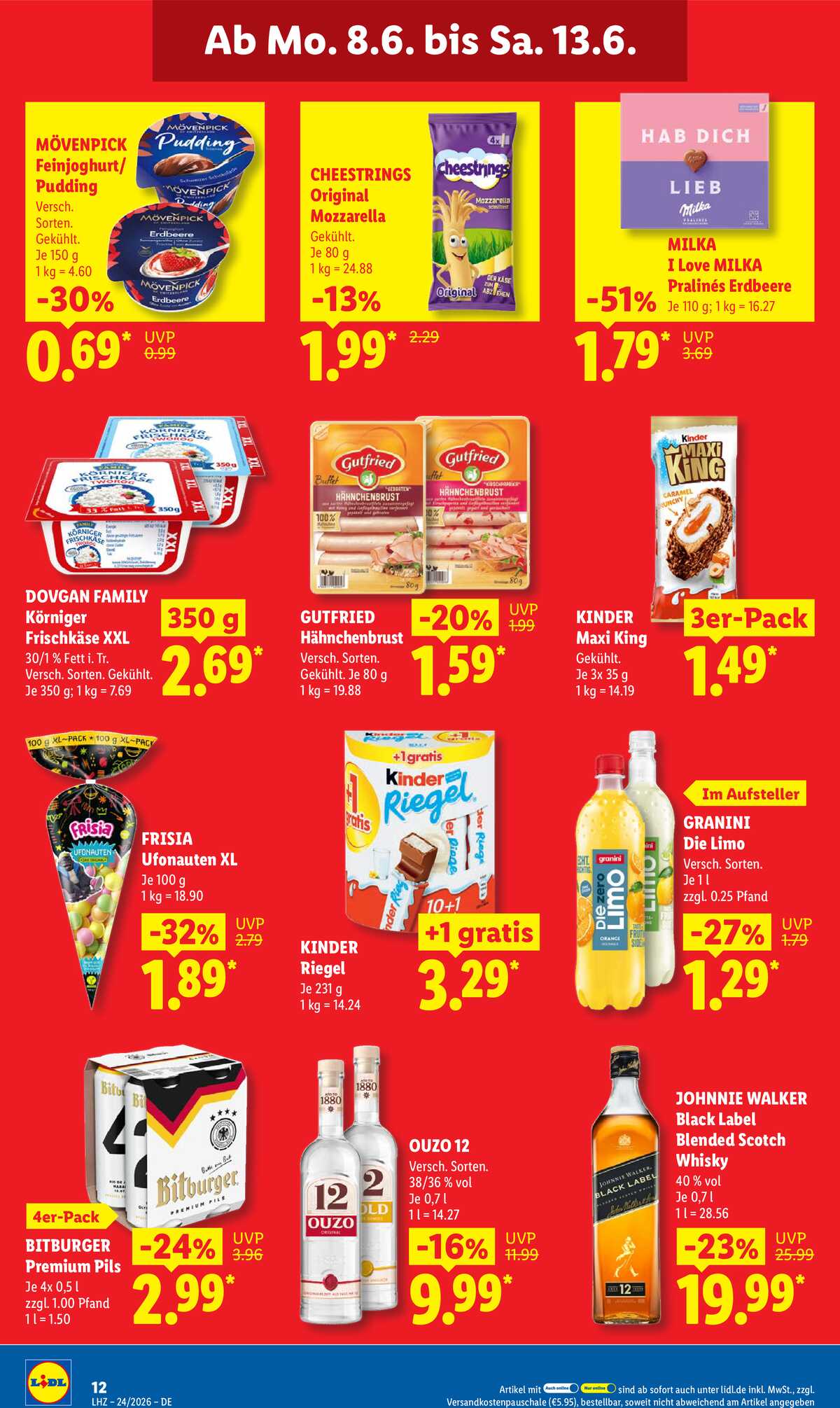 Leták Lidl Německo 8.6.-13.6.2026 strana 16