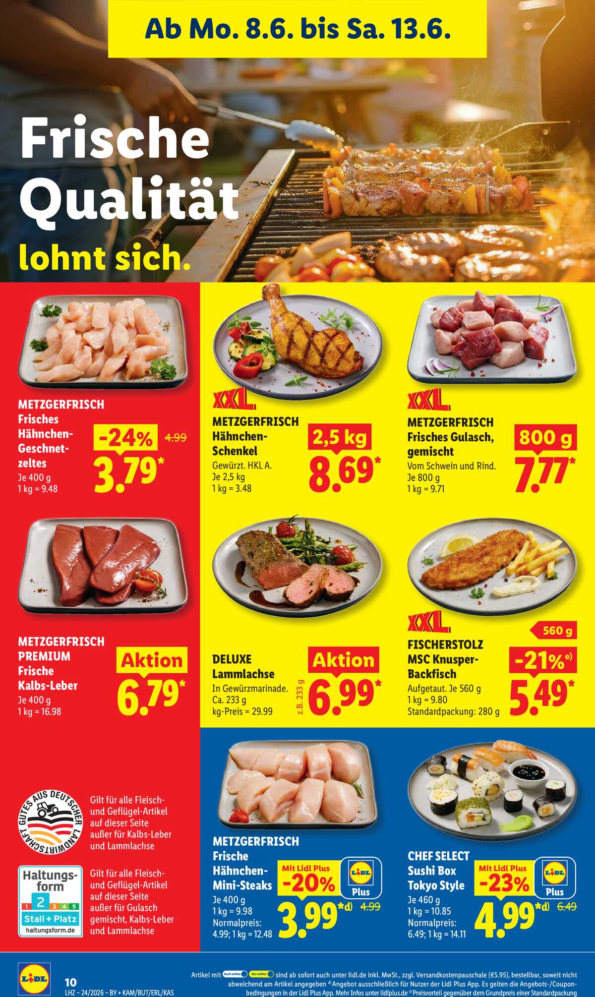 Leták Lidl Německo 8.6.-13.6.2026 strana 22