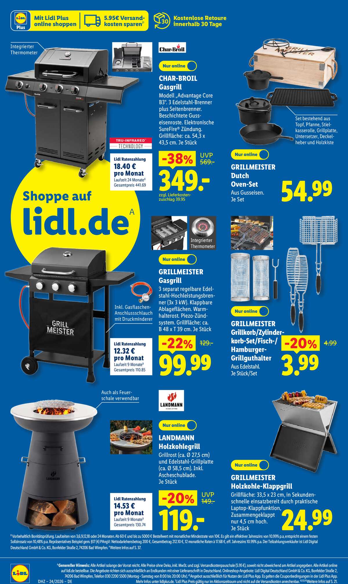 Leták Lidl Německo 8.6.-13.6.2026 strana 24
