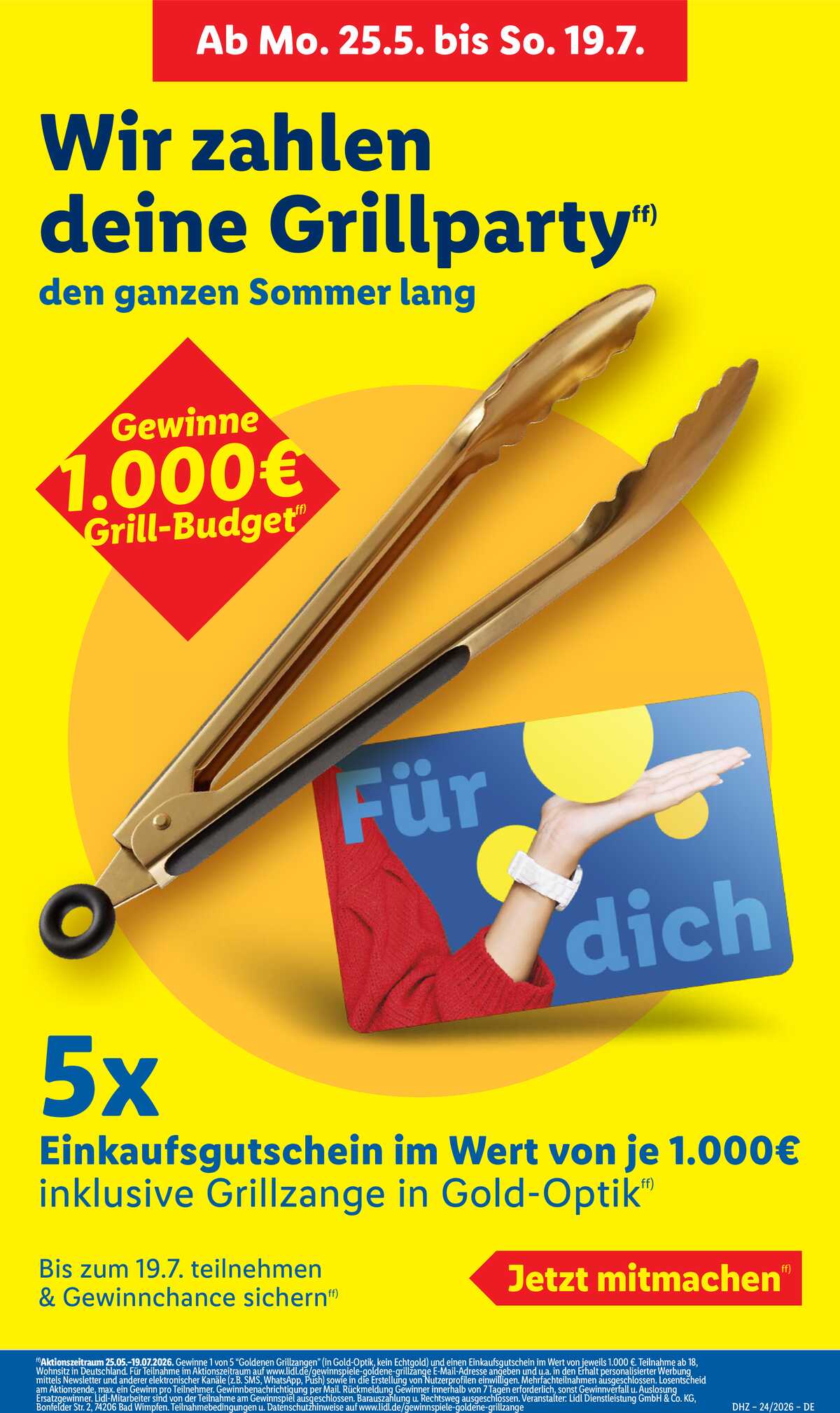 Leták Lidl Německo 8.6.-13.6.2026 strana 25