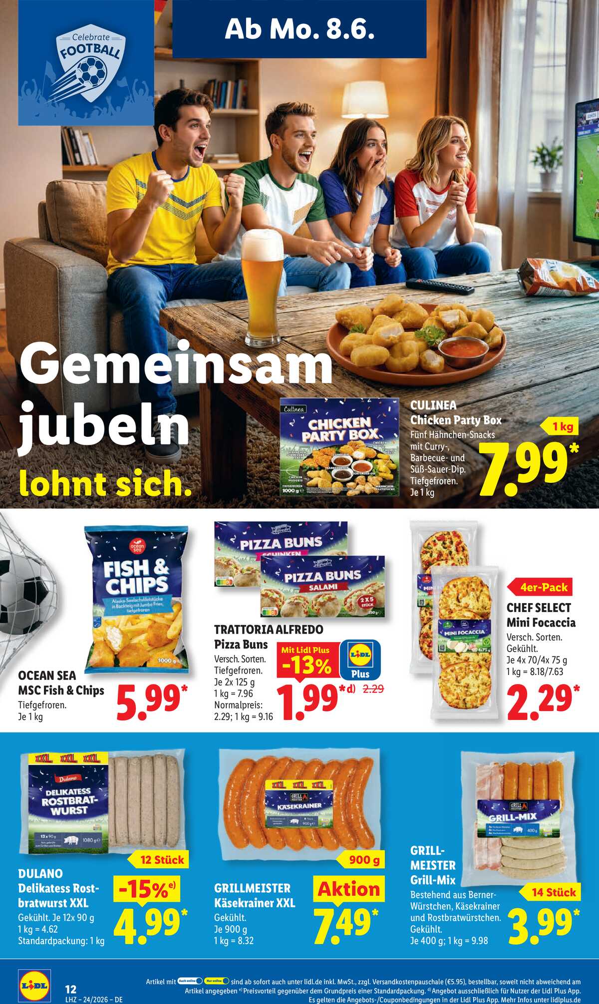 Leták Lidl Německo 8.6.-13.6.2026 strana 28