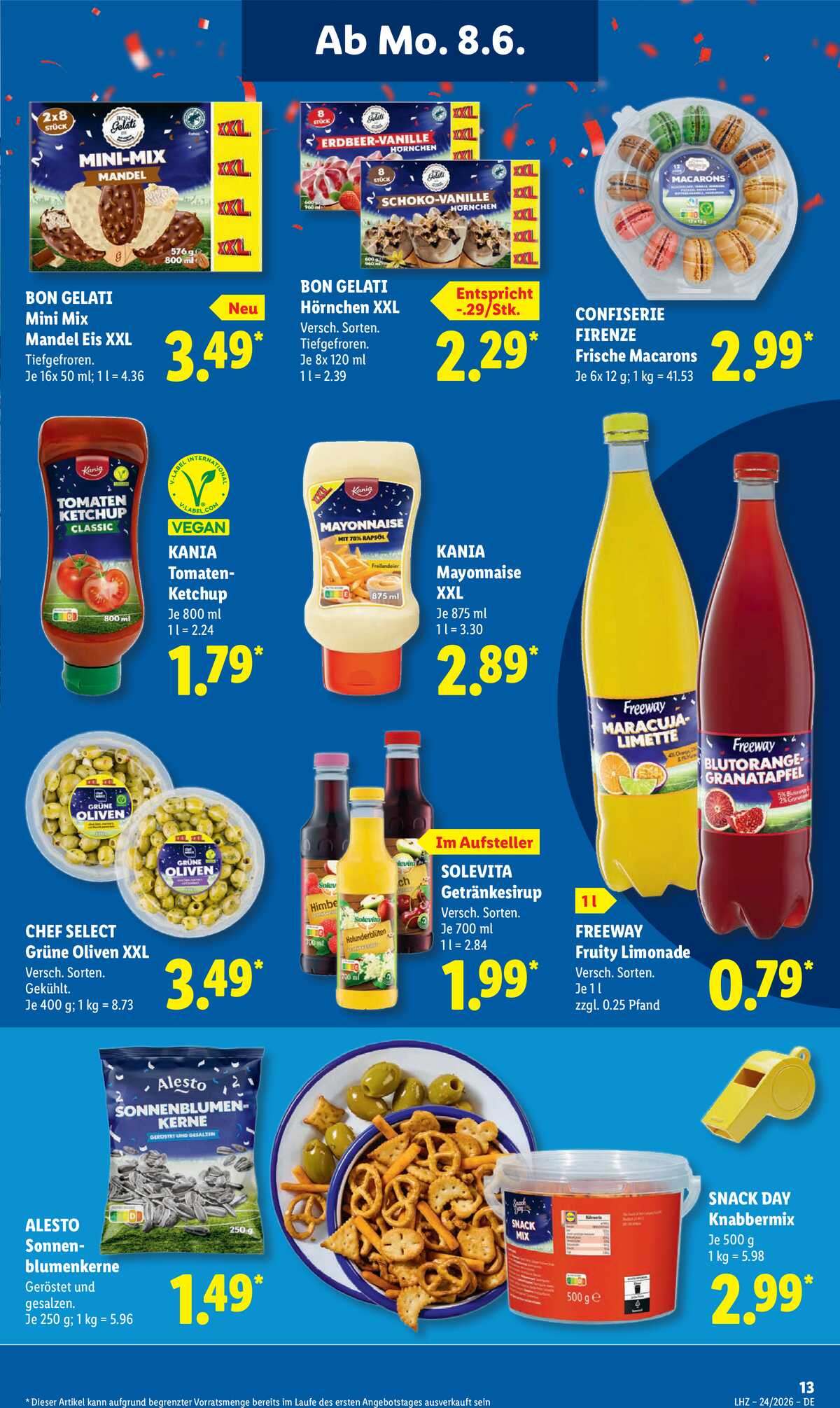 Leták Lidl Německo 8.6.-13.6.2026 strana 29