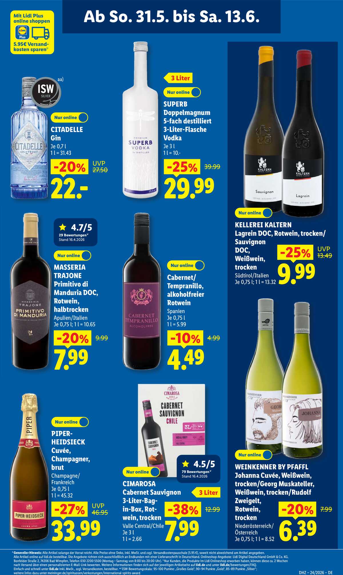 Leták Lidl Německo 8.6.-13.6.2026 strana 33