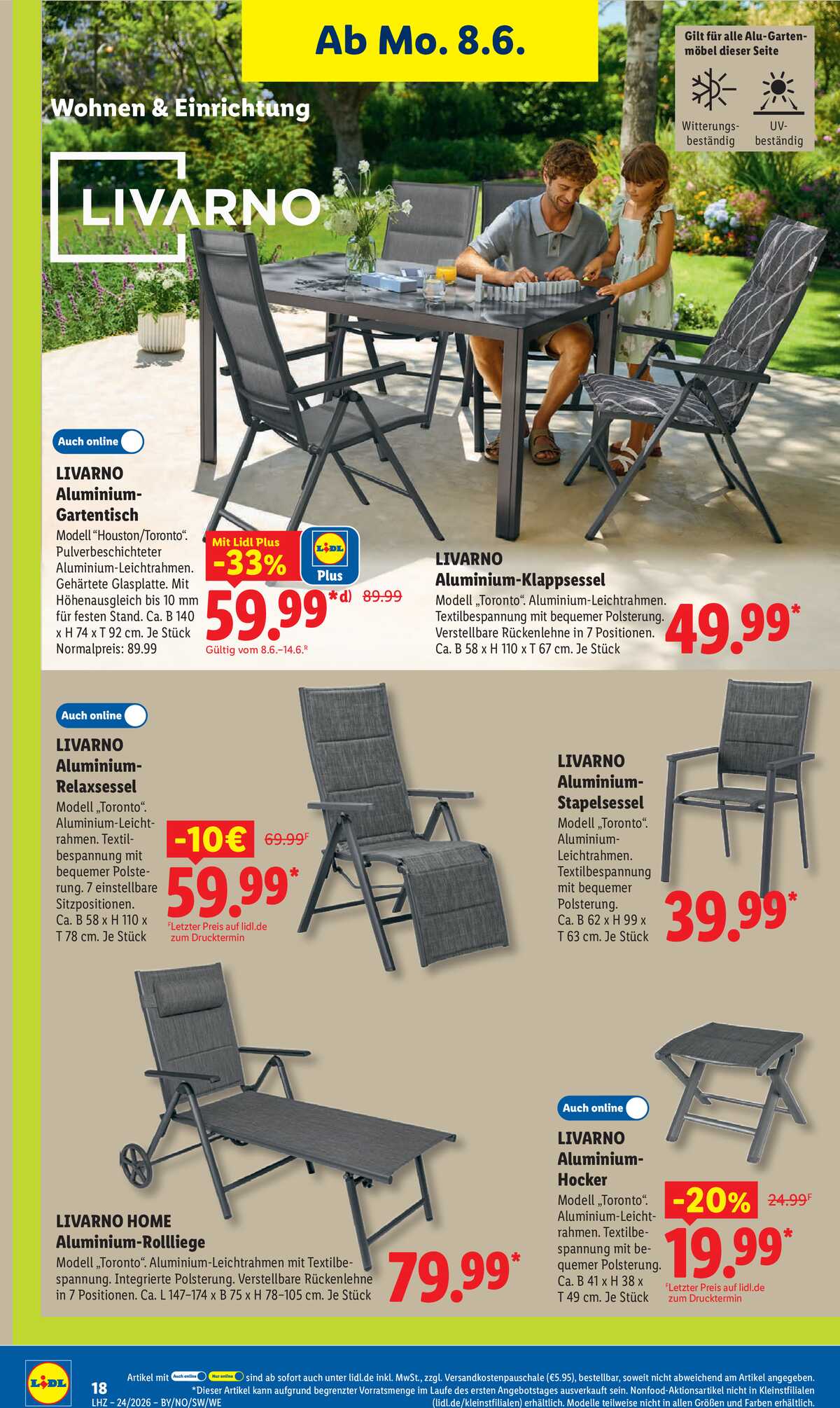 Leták Lidl Německo 8.6.-13.6.2026 strana 38