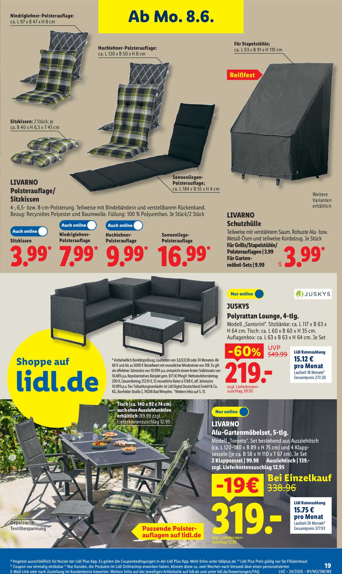 Leták Lidl Německo 8.6.-13.6.2026 strana 39