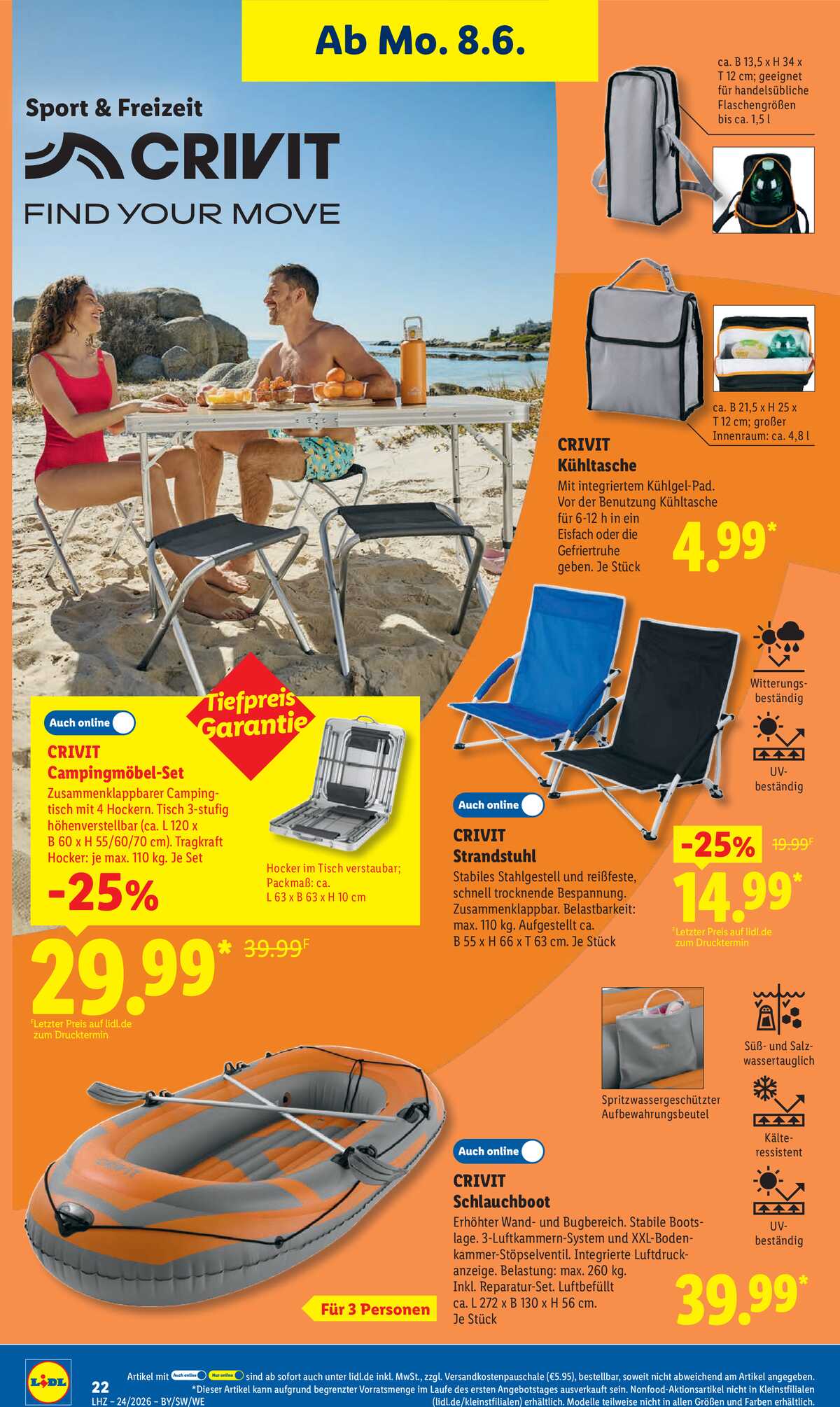 Leták Lidl Německo 8.6.-13.6.2026 strana 42