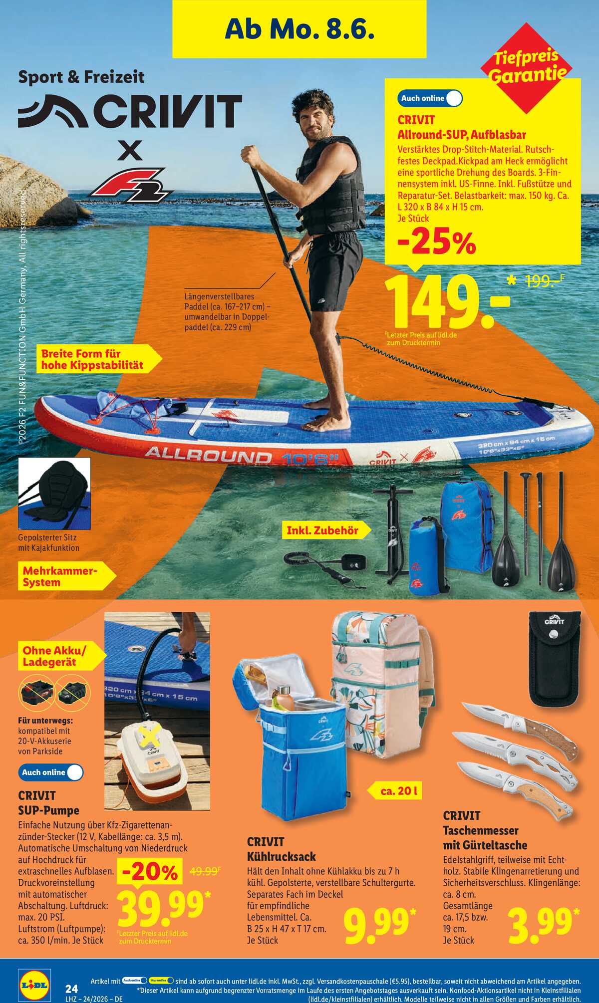 Leták Lidl Německo 8.6.-13.6.2026 strana 44