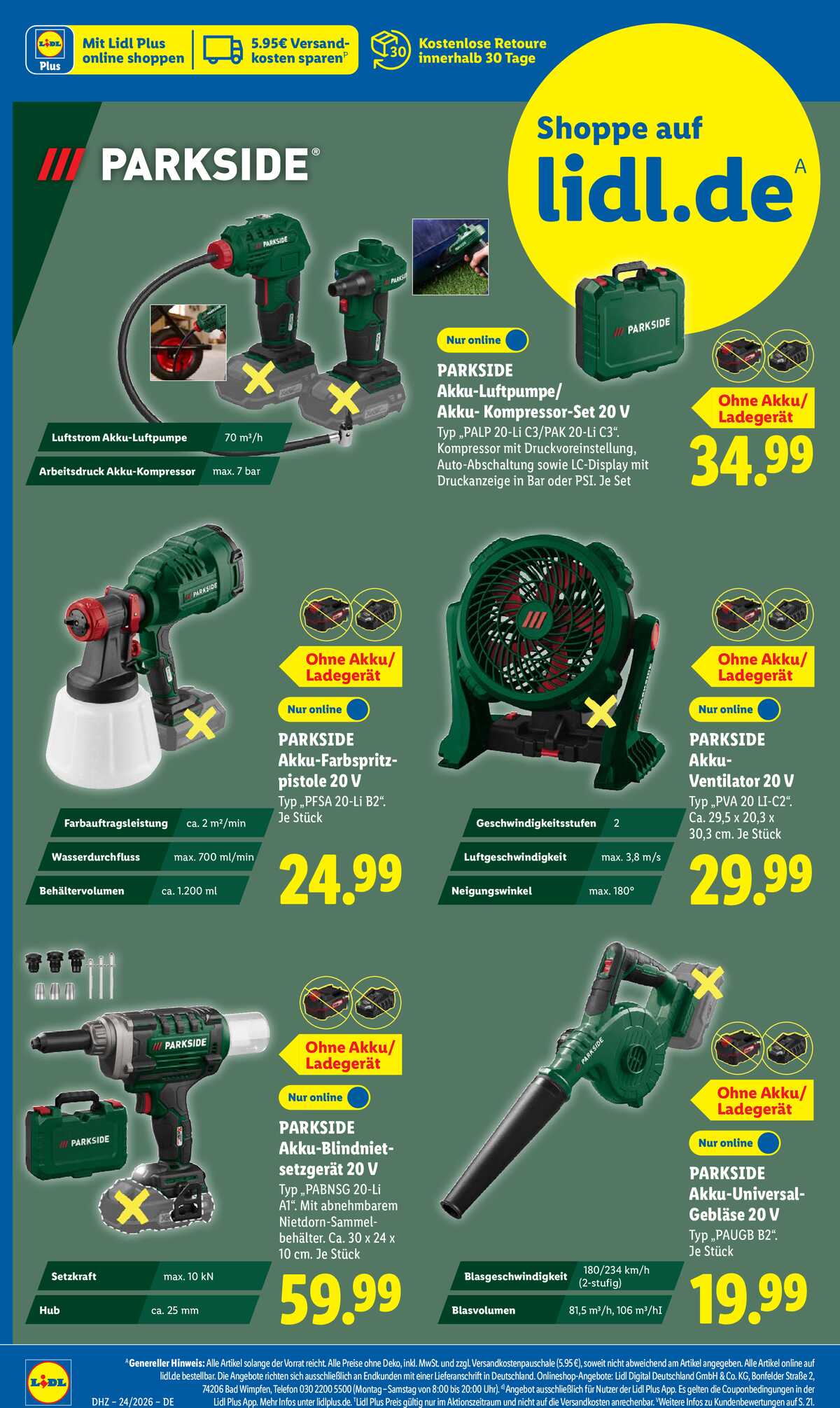 Leták Lidl Německo 8.6.-13.6.2026 strana 50