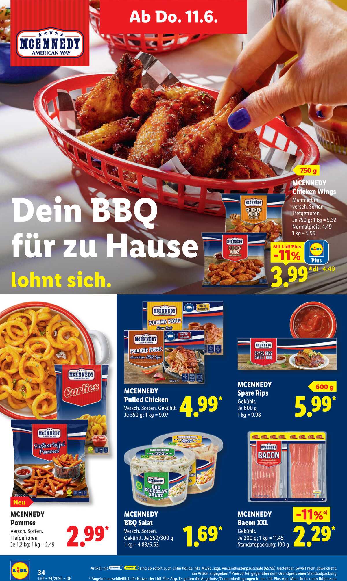 Leták Lidl Německo 8.6.-13.6.2026 strana 60