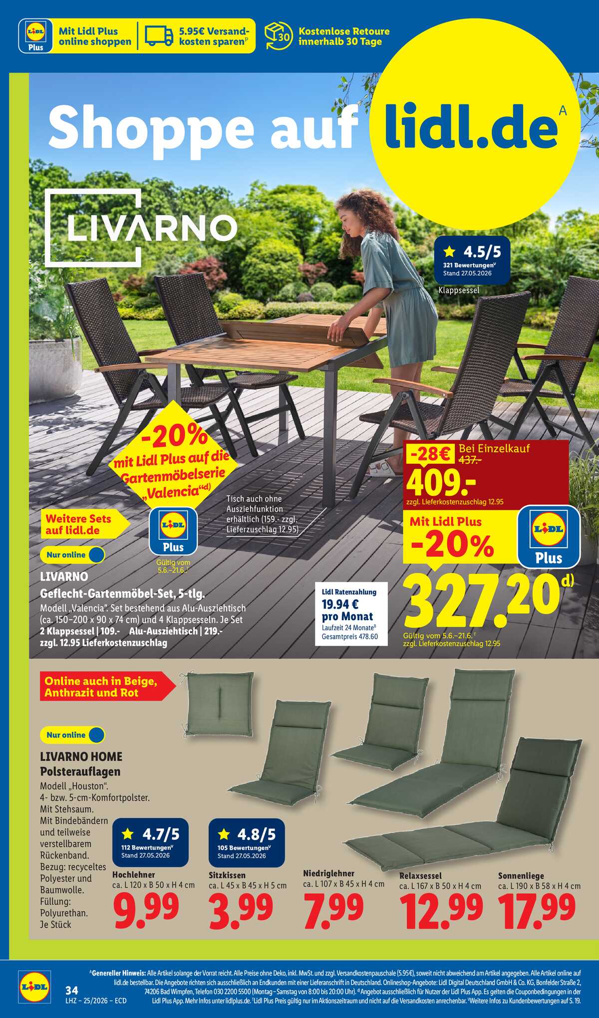 Leták Lidl Německo 15.6.-20.6.2026 strana 2