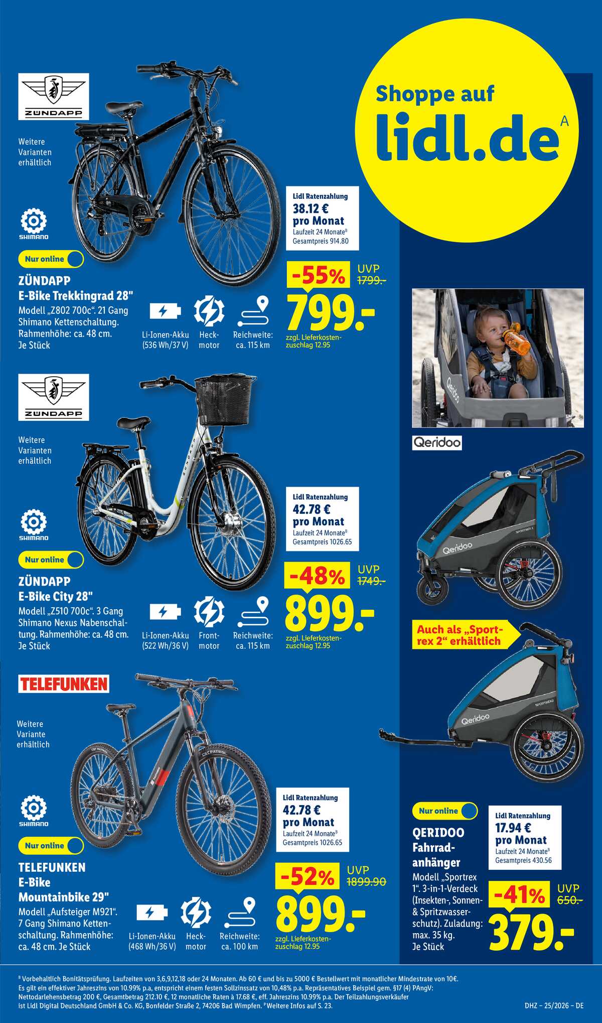 Leták Lidl Německo 15.6.-20.6.2026 strana 5