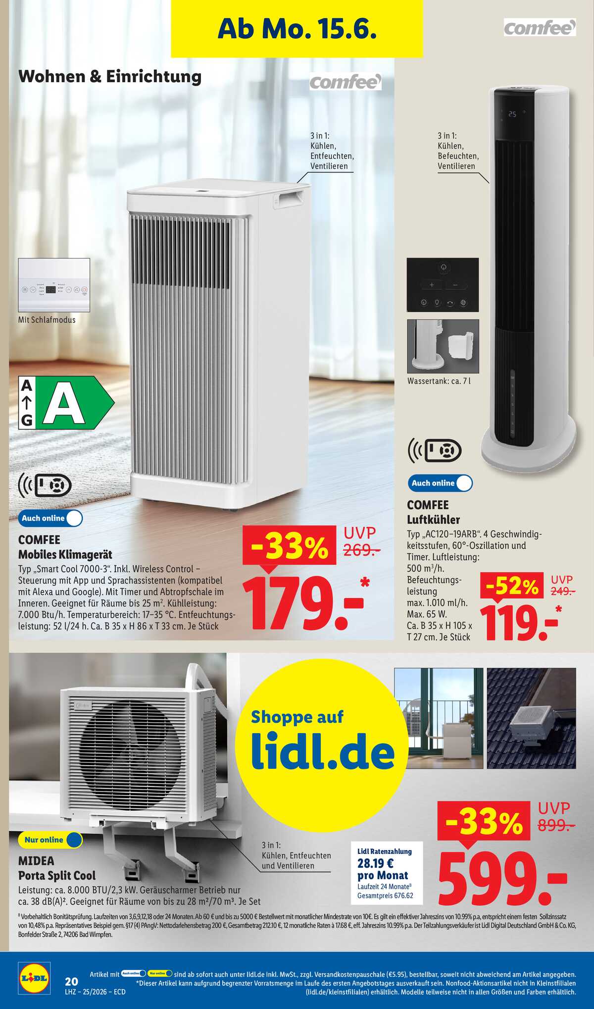 Leták Lidl Německo 15.6.-20.6.2026 strana 8