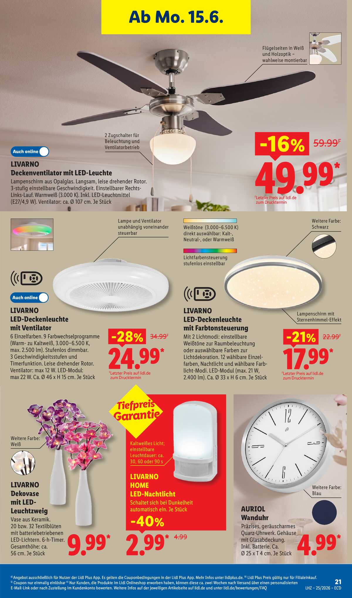 Leták Lidl Německo 15.6.-20.6.2026 strana 9