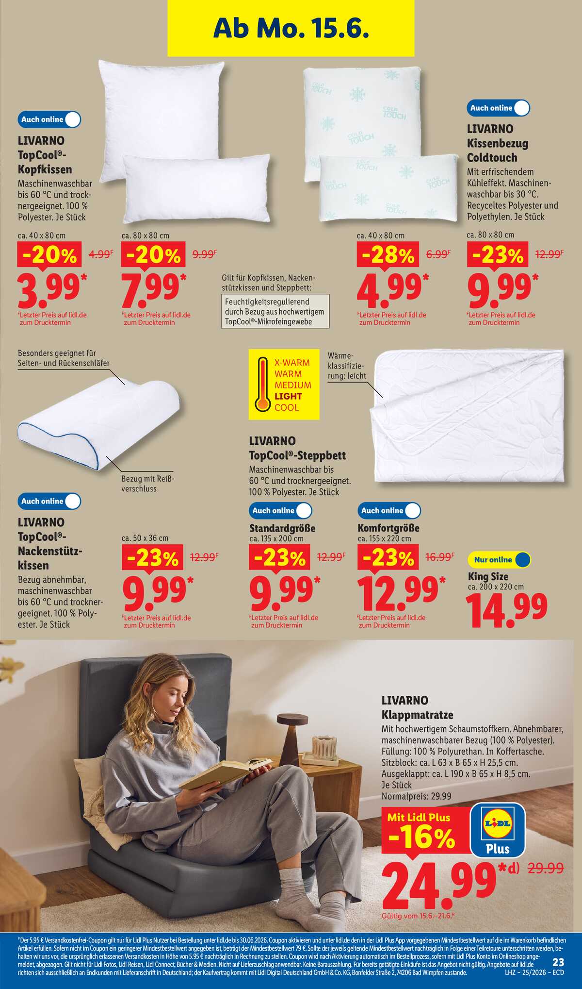 Leták Lidl Německo 15.6.-20.6.2026 strana 11