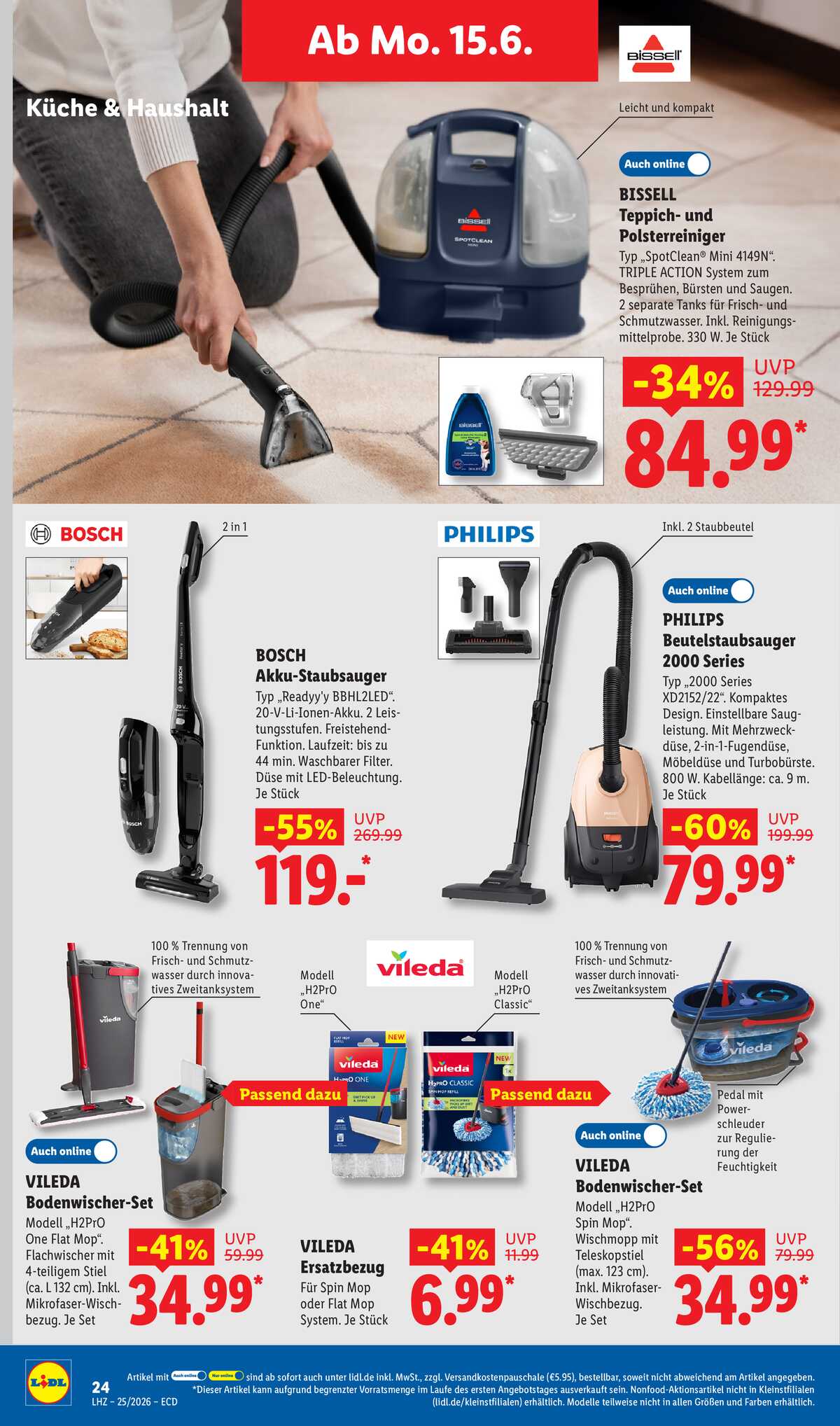 Leták Lidl Německo 15.6.-20.6.2026 strana 12
