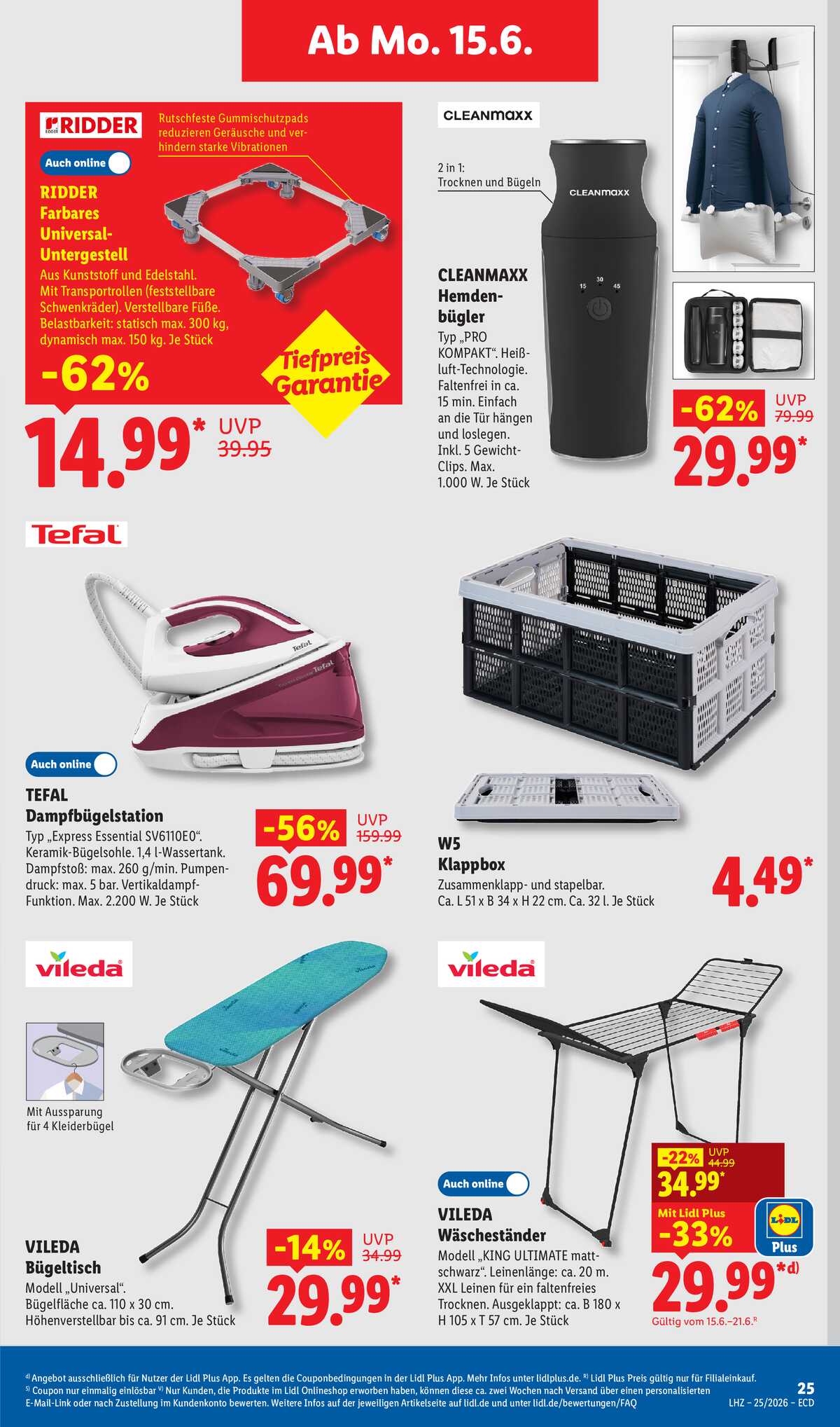 Leták Lidl Německo 15.6.-20.6.2026 strana 13