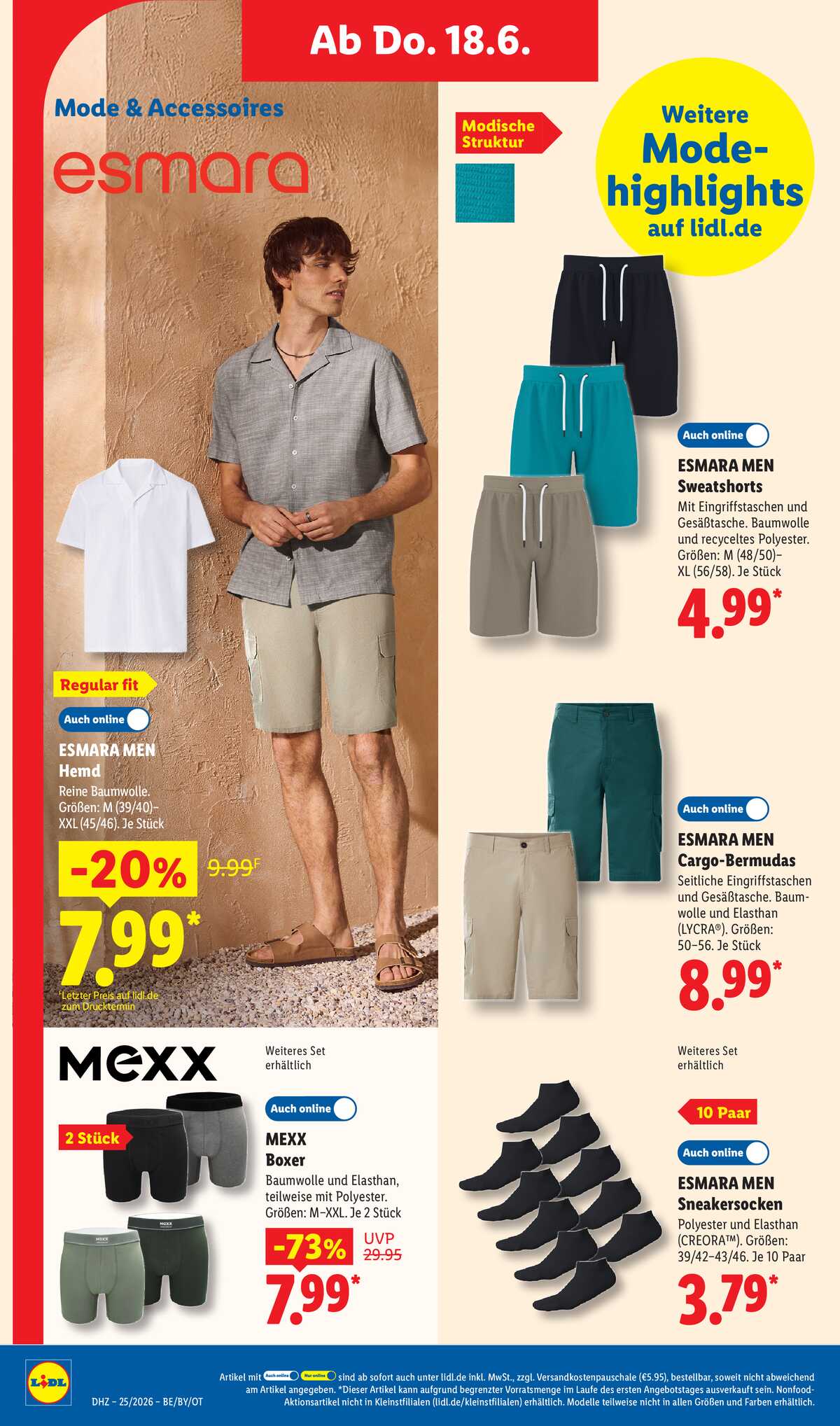 Leták Lidl Německo 15.6.-20.6.2026 strana 18