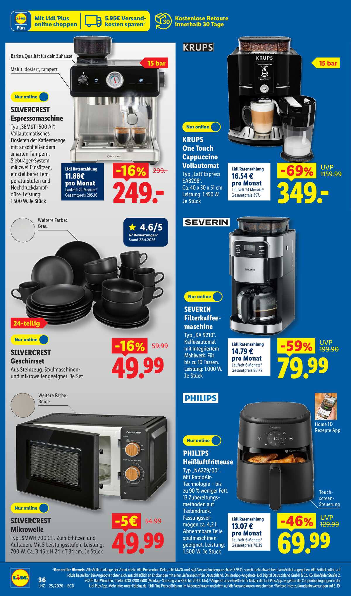 Leták Lidl Německo 15.6.-20.6.2026 strana 24