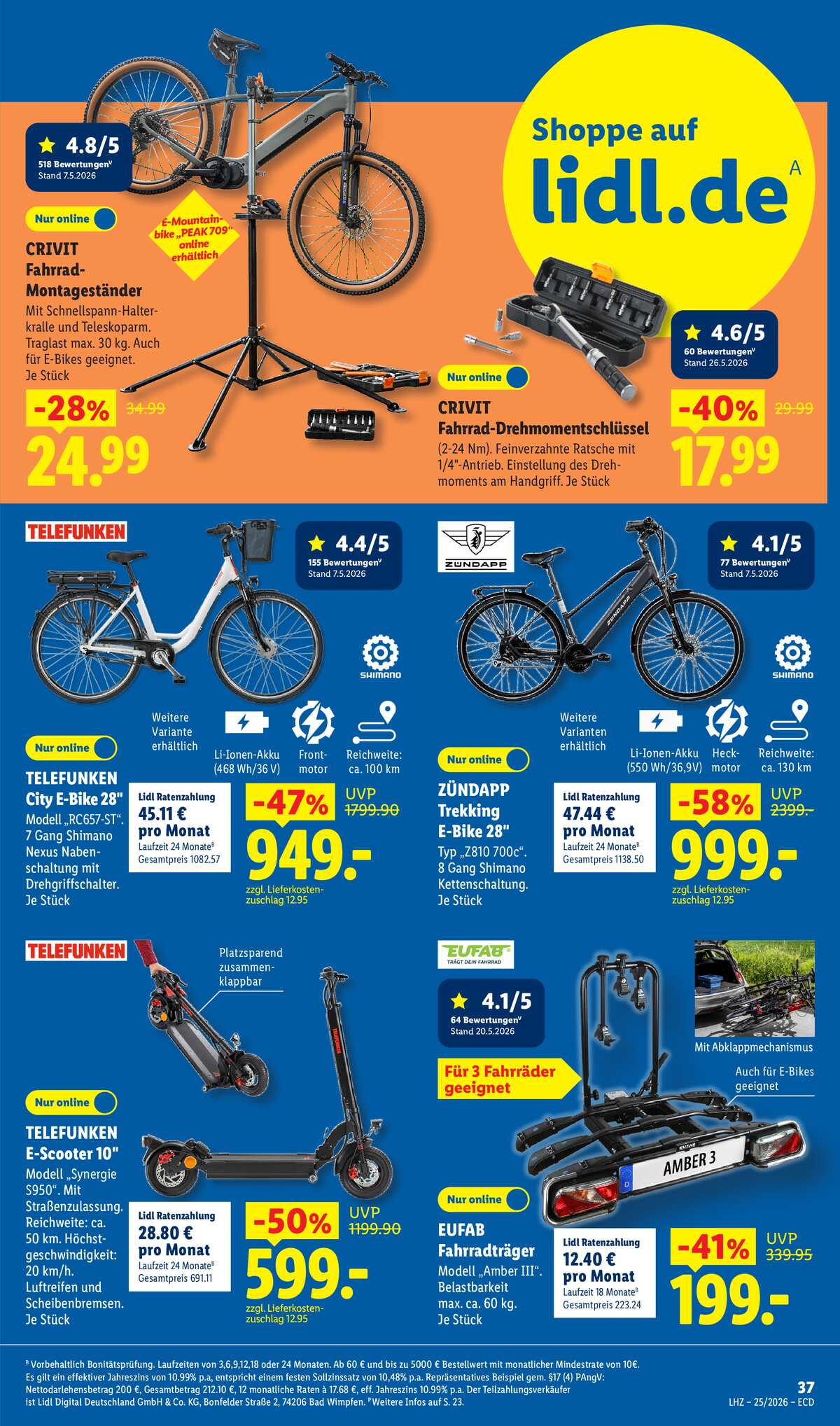 Leták Lidl Německo 15.6.-20.6.2026 strana 31