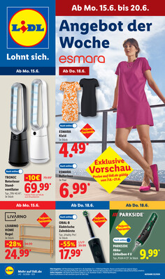 Leták Lidl Německo 15.6.-20.6.2026