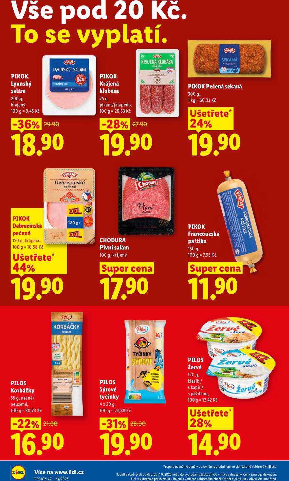 Lidl od 4.6. do 7.6.2026