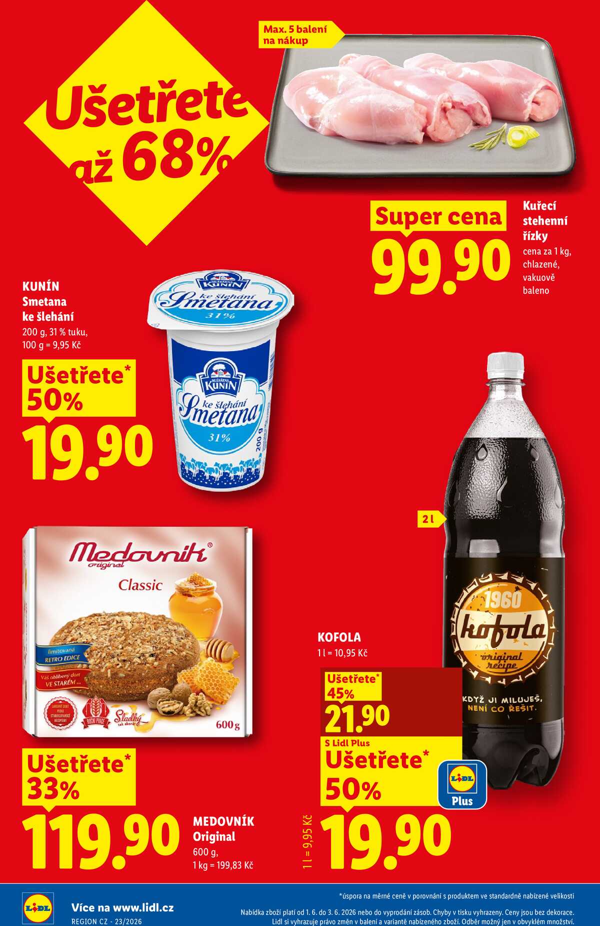 Lidl od 1.6. do 3.6.2026 strana 2