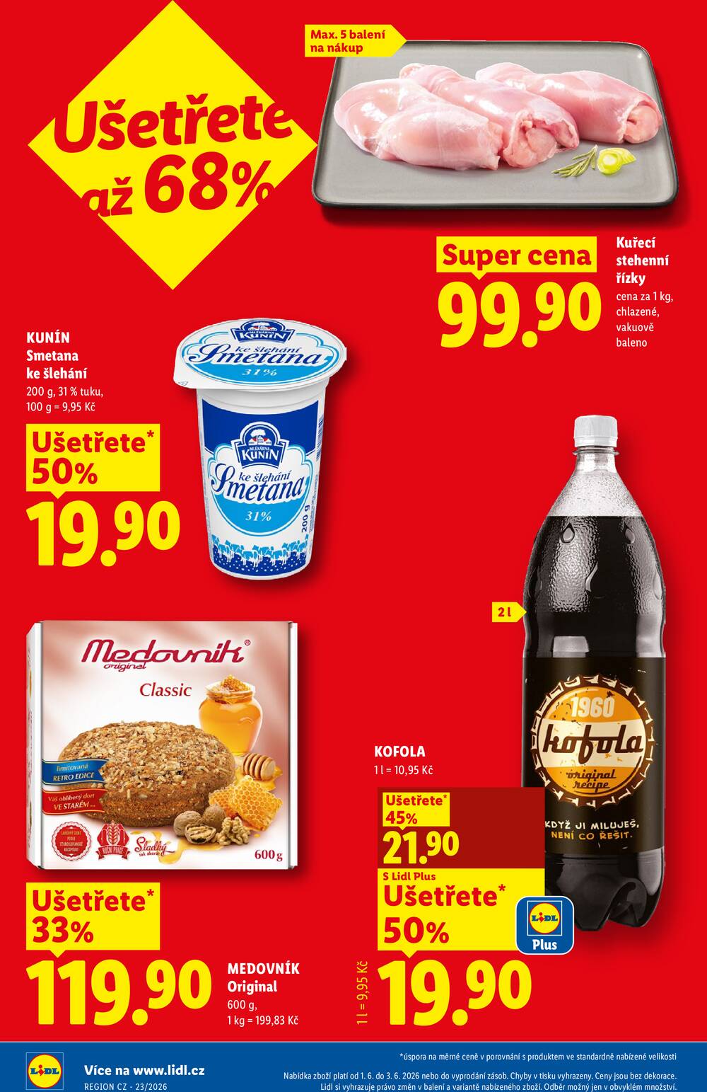 Lidl od 1.6. do 3.6.2026