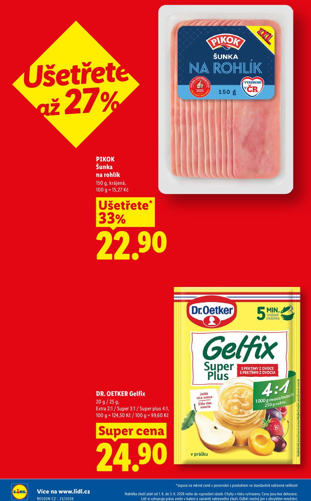 Leták Lidl - Lidl od 1.6. do 3.6.2026 - strana 6 Leták Lidl - Lidl od 1.6. do 3.6.2026 - strana 6