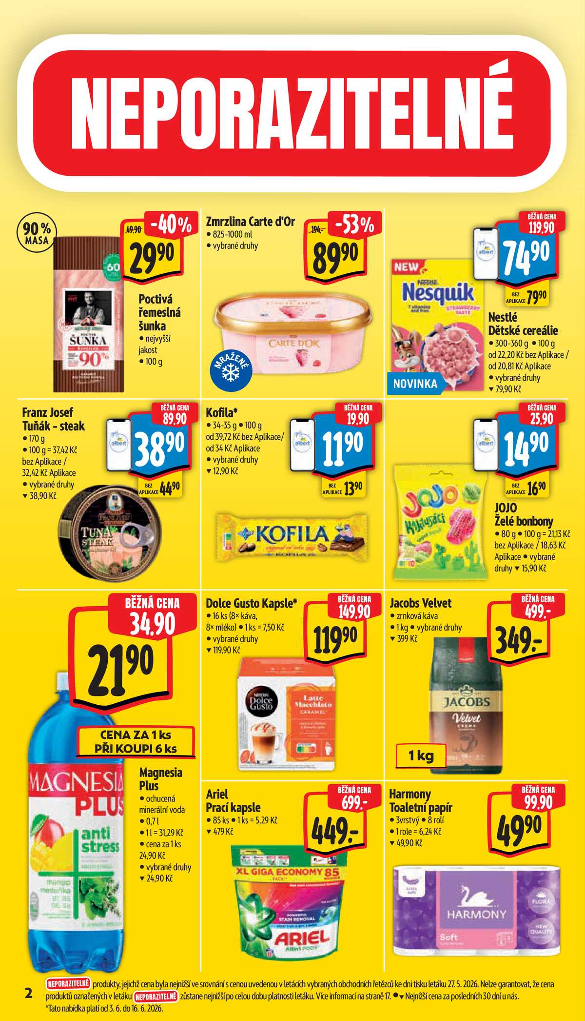 Albert  Hypermarket od 3.6. do 9.6.2026 strana 2
