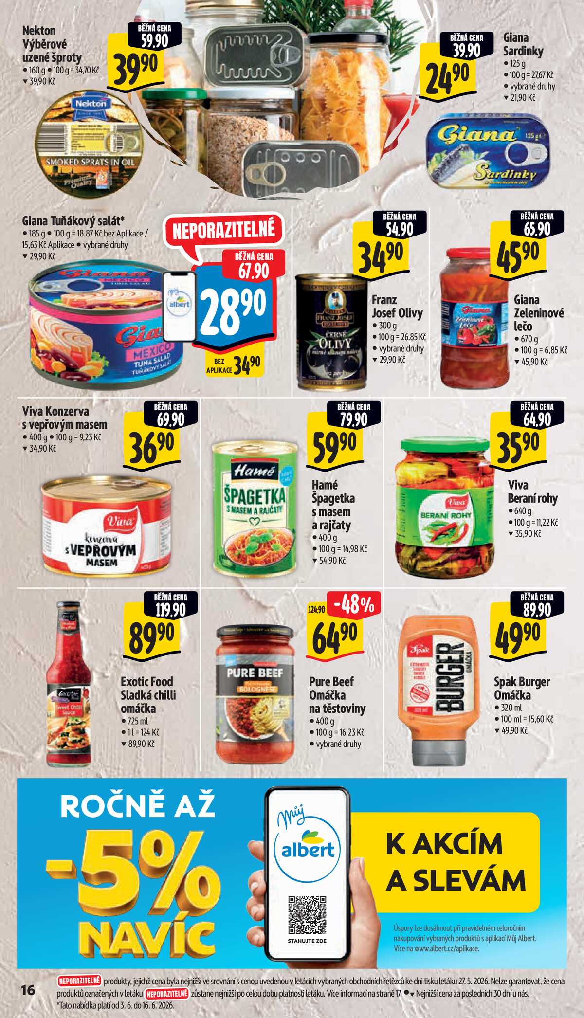 Albert  Hypermarket od 3.6. do 9.6.2026 strana 22
