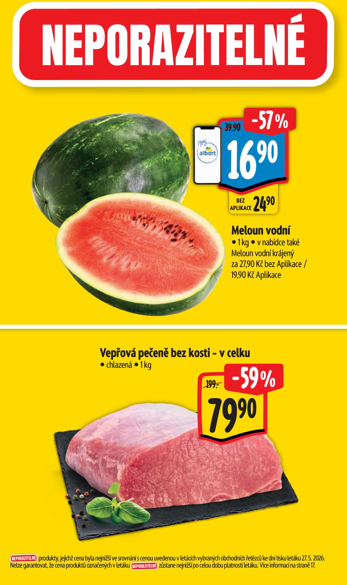 Albert  Hypermarket Jihomoravský od 3.6. do 9.6.2026 strana 2