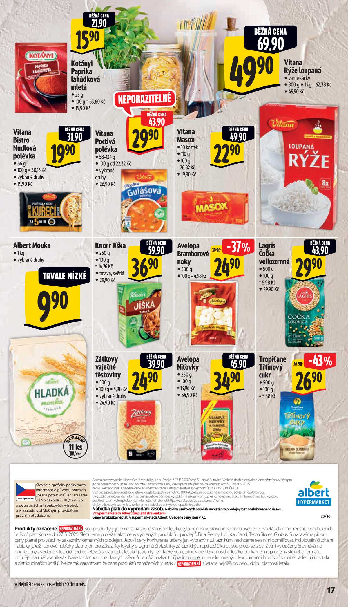 Albert  Hypermarket Jihomoravský od 3.6. do 9.6.2026 strana 29