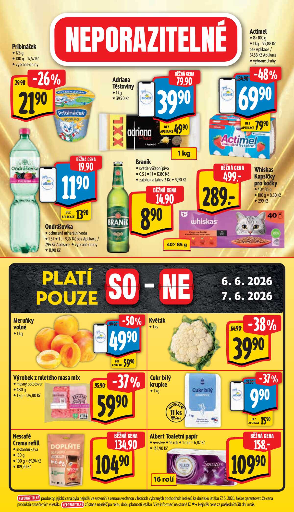 Albert  Hypermarket Jihomoravský od 3.6. do 9.6.2026 strana 50