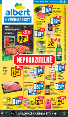 Albert  Hypermarket Jihomoravský od 3.6. do 9.6.2026