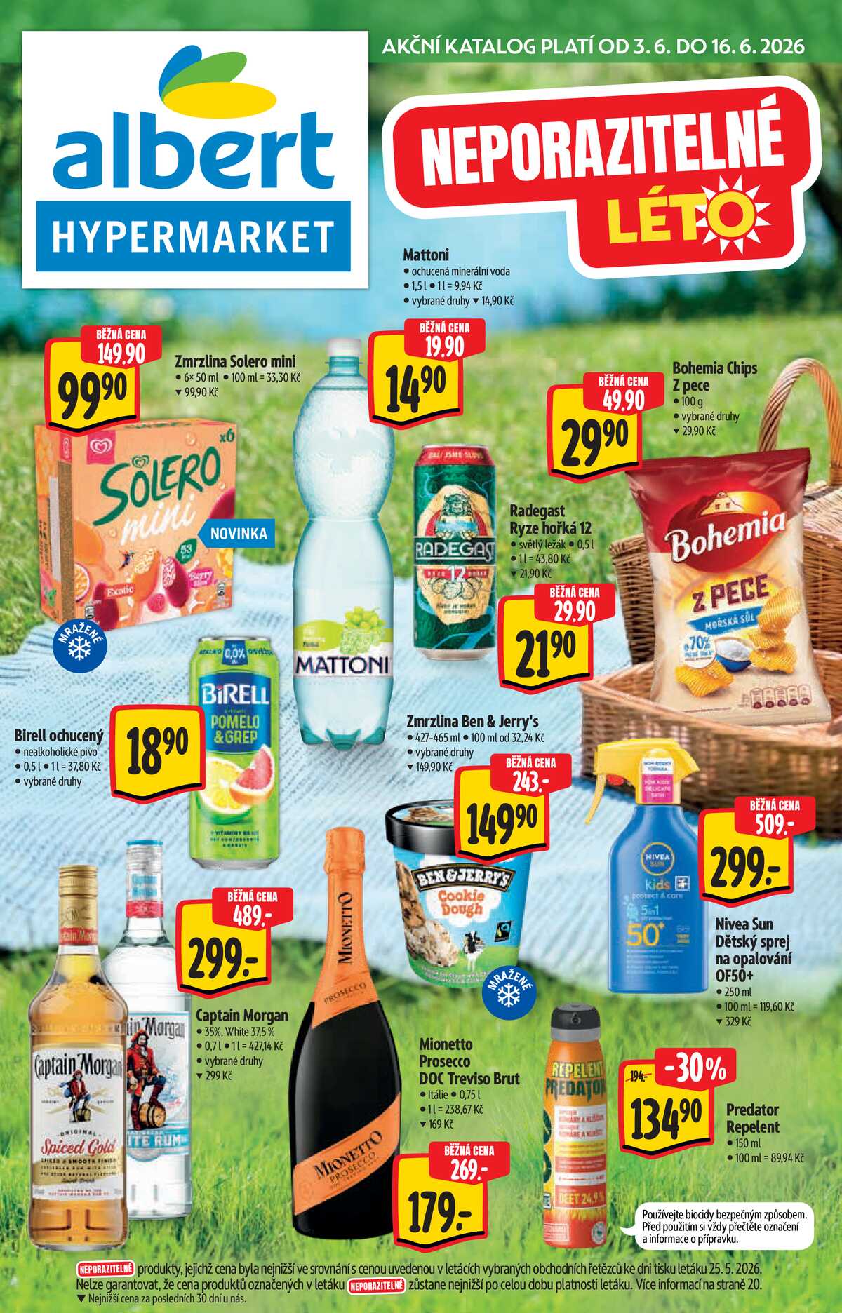 Albert  Hypermarket katalog Léto od 3.6. do 16.6.2026 strana 1