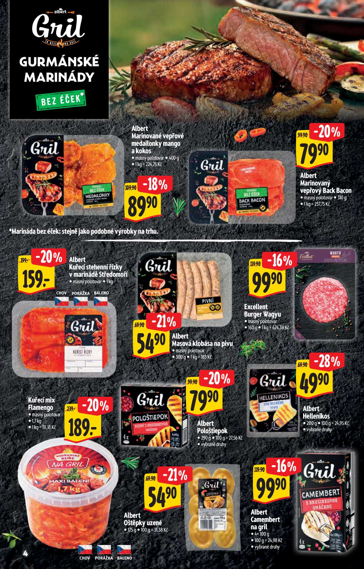 Albert  Hypermarket katalog Léto od 3.6. do 16.6.2026 strana 4