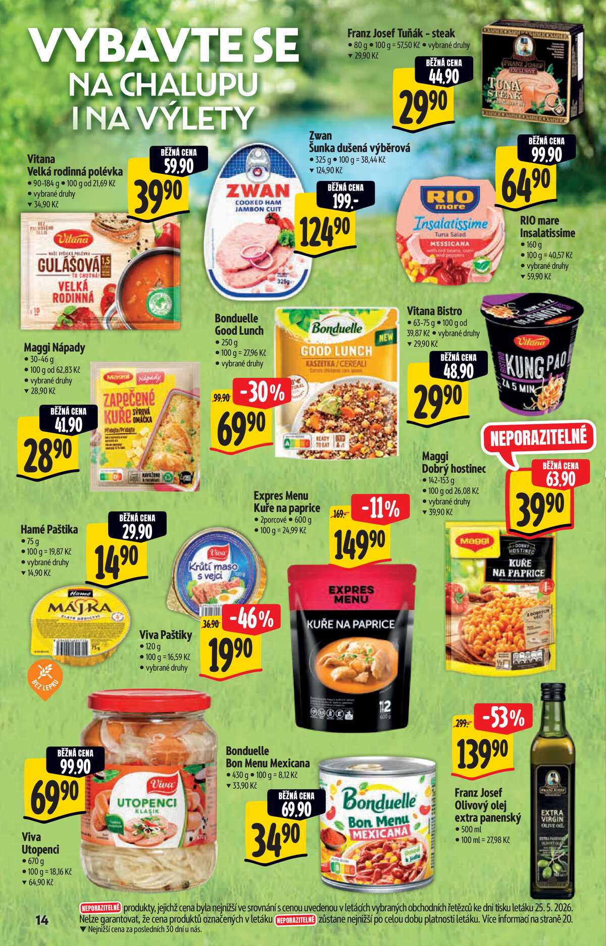 Albert  Hypermarket katalog Léto od 3.6. do 16.6.2026 strana 14