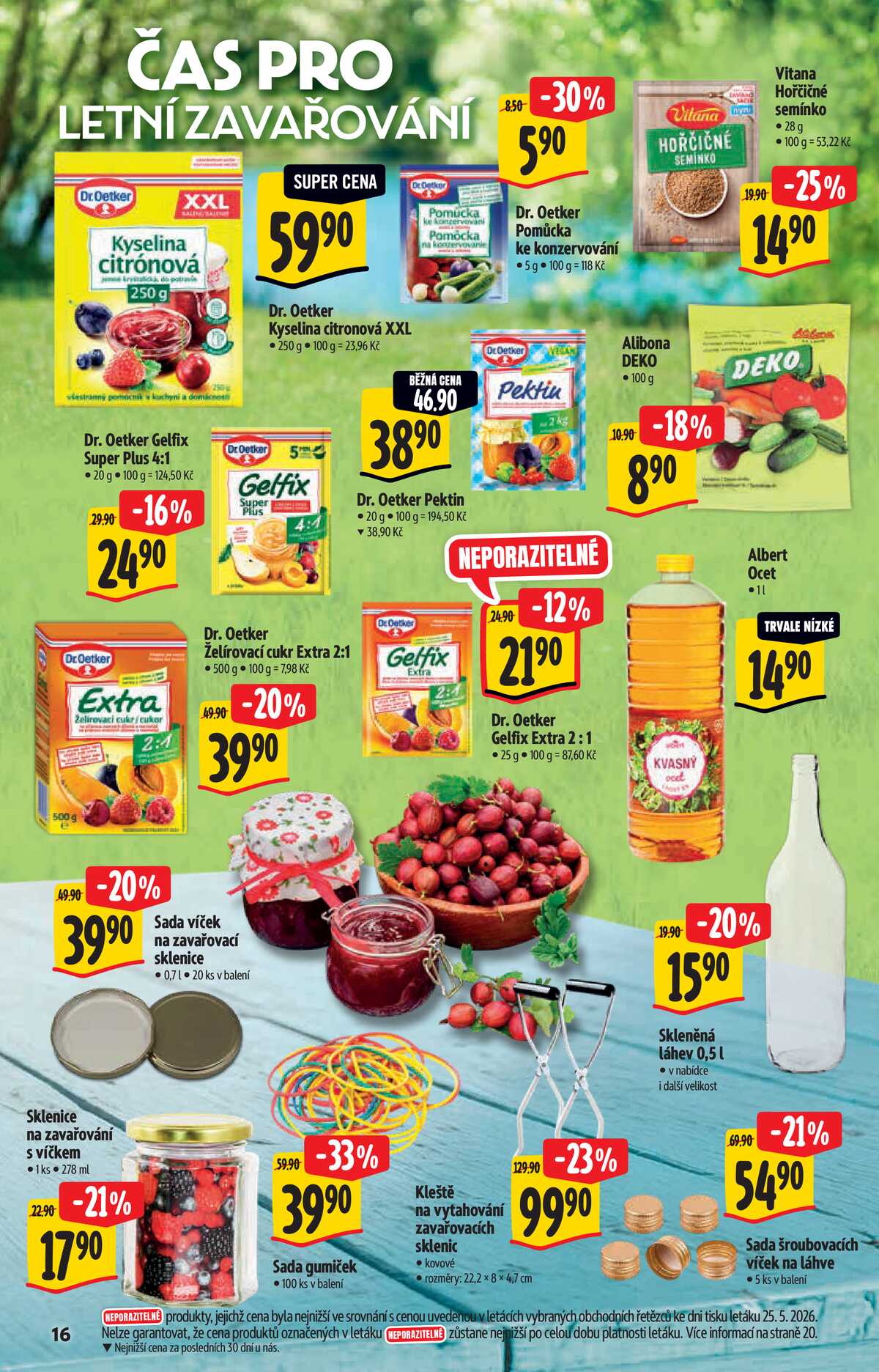 Albert  Hypermarket katalog Léto od 3.6. do 16.6.2026 strana 16