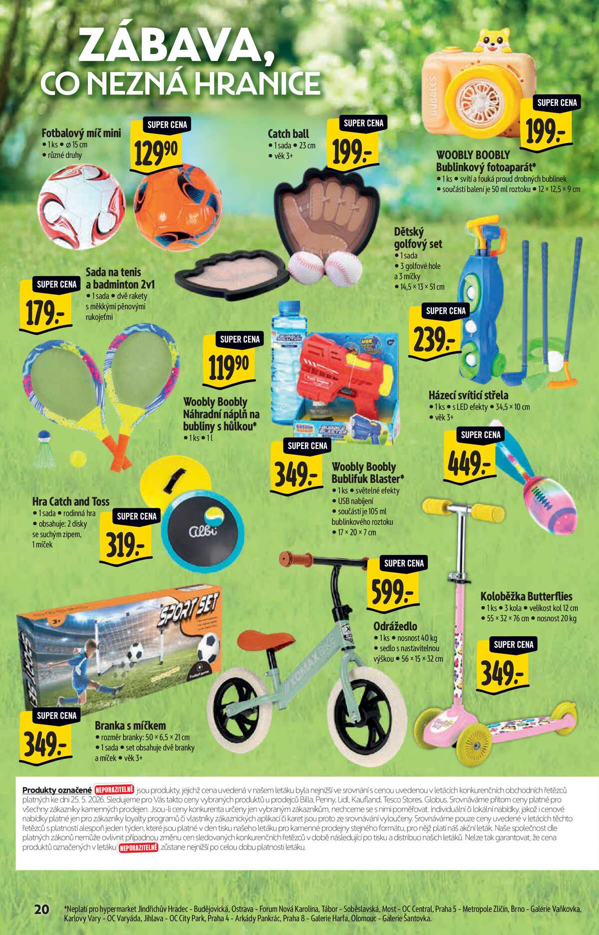 Albert  Hypermarket katalog Léto od 3.6. do 16.6.2026 strana 20